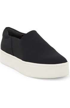 Vince Warren Slip-On Platform Sneaker (Women) | Nordstromrack Comfortable Synthetic Platform Slip-ons, Modern Synthetic Platform Slip-ons, Slip-on Sneakers With White Sole And Thick Bottom, Slip-on Sneakers With Thick Sole, Slip-on Sneakers With Thick Bottom, Synthetic Slip-on Platform Sneakers, Synthetic Platform Slip-ons, Thick Bottom Synthetic Slip-on Sneakers, Synthetic Thick Bottom Slip-on Sneakers