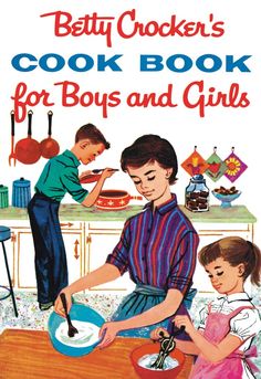 an old children's book with the title, betty crocker's arsenic for boys and girls