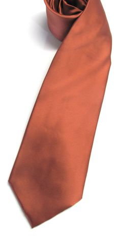 Mens Ties Copper Brown Mens Neckties With FREE Matching Classic Rectangular Ties For Business, Silk Suit And Tie Accessories With Satin Finish, Silk Neckwear With Pocket Square For Formal Occasions, Solid Silk Tie For Business, Solid Silk Ties For Business, Formal Silk Ties In Solid Color, Classic Silk Suit And Tie Accessories In Solid Color, Classic Silk Suit And Tie Accessories, Formal Solid Silk Tie