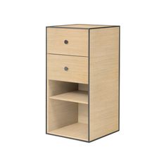 Frame Sideboard with Drawer: Storage 70 + Oak Bottle Grinder, Shelf Units, Norm Architects, Portable Table, Class Design, Drawer Storage, Vertical Storage, Shelf Unit, Modular System