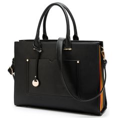 SPECIFICATIONSStyle: CasualSize: 13 InchesPattern Type: SolidOrigin: CN(Origin)Number of Handles/Straps: SingleModel Number: C085 Women Briefcase BagMaterial Composition: PU leatherMain Material: PULining Material: PolyesterLarge Capacity: Fashion Shoulder BagItem Width: 13cmItem Weight: 1kgItem Type: BriefcasesItem Length: 39cmItem Height: 29cmInterior: Interior Slot PocketInterior: Computer InterlayerInterior: Interior CompartmentInterior: Interior Zipper PocketInterior: Cell Phone PocketHandl Leather Laptop Tote Bag, Leather Laptop Tote, Laptop Handbag, Trendy Purses, Briefcase Bag, Briefcase Women, Laptop Tote Bag, Laptop Bag For Women, Laptop Tote