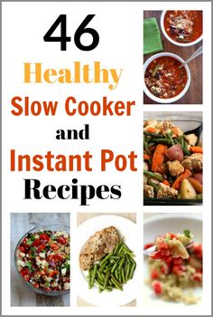 15 healthy slow cooker and instant pot recipes