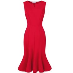 This dress can be a perfect addition to almost any outfit from formal to daily wear, great for work, meeting, office, businesses, work, party, cocktail, wedding, casual, daily dressing, etc. Pair with delicate necklace and heels for a chic office look. Comfortable and classic, this sheath dress is perfect on its own or as a layer under a blazer or jacket. Elegant Red Fit And Flare Midi Dress, Fitted Red Sleeveless Cocktail Dress, Red Fitted Sleeveless Cocktail Dress, Elegant Red V-neck Sleeveless Dress, Red Sleeveless Knee-length Dress For Work, Red Fitted Sleeveless Formal Dress, Red Knee-length Sleeveless Dress For Work, Elegant Red A-line Sleeveless Dress, Elegant Red Sleeveless Dress For Spring