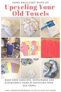 some brilliant ways to upcycling your old towels make some fabulous, suitable and eco friendly items by recycling your old towel