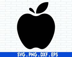 apple svg, png, dxf, eps