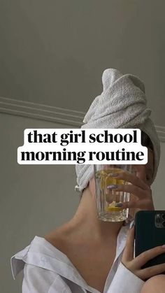 It Girl Morning Routine, Morning Routine Aesthetic, School Night Routine, Middle School Essentials, Girl Morning Routine