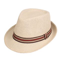 Season:Spring   Fall,Summer; Gender:Men's; Quantity:1pcs; Style:1920s Fashion,Streetwear,Casual,Stylish; Hats Category:Fedora Trilby Hat,Sun Hat,Straw Hat; Occasion:Holiday,Outdoor clothing,Going out,Daily; Material:Polyester; Function:Sunscreen,Breathability; Pattern:Plain; Design:Braided; Front page:FF; Listing Date:02/09/2023; Head Circumference:58 Hat Fedora, Trilby Hat, Stylish Hats, Streetwear Casual, Outdoor Clothing, Casual Stylish, 1920s Fashion, Plain Design, Fashion Streetwear