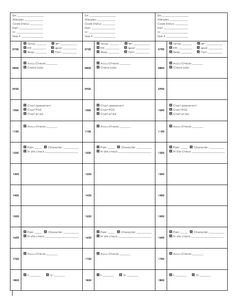 the printable worksheet for each student's workbook, which includes numbers and