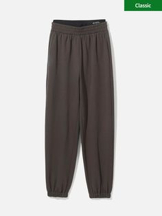 Double Waistband Sweatpants - Classic – OGLmove Sporty Harem Pants For Loungewear, Wide Leg Athleisure Joggers With Elastic Cuffs, Relaxed Fit High-waisted Sweatpants With Elastic Waistband, Loosely Fitted Jogging Sweatpants With Elastic Waistband, Athleisure Ankle-length Sweatpants With Elastic Cuffs, Solid Color Tapered Leg Joggers With Elastic Waistband, Sportswear Sweatpants With Tapered Leg, Sportswear Sweatpants With Elastic Waistband And Tapered Leg, Sporty Leisure Harem Pants