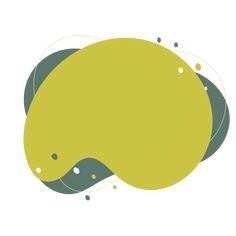 an abstract yellow and green background with circles