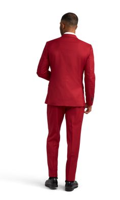 If you're in the market for a pure red suit then look no futther because you have met your match!  This red suit comes with matching vest and pants and is super comfortable in a stretch fabric.  Its the perfect statement look for a party or special event where you don't want to blend in with the crowd. Matching Vest And Pants, Vest And Pants, Red Suit, Suit Separates, Special Event, Special Events, Stretch Fabric, Couture, Pure Products