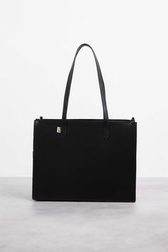 Mini Tote Bag in Black | Béis Travel Designer Laptop Bag, Work Purse, Wet Dry Bag, Mobile Office, Laptop Tote Bag, Laptop Bag For Women, Laptop Tote, Work Tote, Black Work