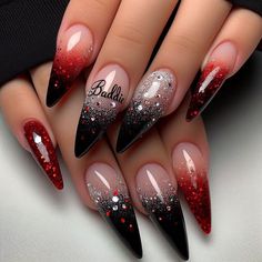 When you love my designs, please don't forget to follow my profile :) Classy Nude Nails, Funky Summer Nails, Coffin Nails Short, Cute Funky Nails, Bad And Boujee Nails, Nails Funky, Boujee Nails, Wife Nails, Diamond Nail Designs