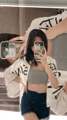 Fb Lite, Baby Mini Album, Roblox T-shirt, Mirror Selfie Poses, Korean Girl Fashion, Cute Selfie Ideas, Teenage Fashion Outfits, Ulzzang Girl, Photo Poses