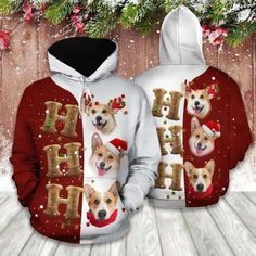 Corgi Christmas Funny 3D All Over Print Hoodie is the perfect 3D hoodie for NFL fans. With its vibrant 3D print, premium material, and high collar, this hoodie offers comfort, warmth, and style. Embrace a sense of pride as you showcase your love for your favorite team.Available in various patterns and colors, it’s the perfect... Hooded Winter Sweatshirt Gift, Winter Gift Hooded Sweatshirt, Hooded Winter Hoodie As Gift, Winter Hooded Hoodie As Gift, Winter Gift Hooded Hoodie, Corgi Christmas, Christmas Hoodie, Christmas Funny, Fabric Cuff