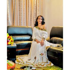 Beautiful Habesha Kemis Handwoven Habesha Dress Ethiopian traditional dress Eritrean Dress ሀበሻ ቀሚስ ሀበሻ ልብስ Modern Habesha Dress, Eritrean Dress, Habesha Dress, Ethiopian Traditional Dress, Habesha Kemis, Ankle Length Dress, Handwoven Fabric, Traditional Weaving, Cultural Events