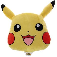 a yellow pokemon stuffed animal with big eyes