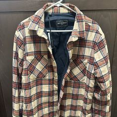 Listing My Sak’s Fifth Ave Men’s Plaid Shirt Jacket In Size L. Shirt Jacket Is New Not Used With Tags. No Odor No Stains No Tears. Jacket Is Fitted With Quilted Interior And Button Up. Sak’s Fifth Ave Brand. Won’t Last! Make An Offer! Collared Shacket With Button Closure For Outdoor, Plaid Button-up Outdoor Outerwear, Plaid Button-up Outerwear For Outdoor, Button-up Plaid Outerwear For Outdoor, Cold Weather Collared Shacket With Button Closure, Collared Shacket For Cold Weather With Button Closure, Outdoor Snap Button Shacket, No Tears, Button Up Shirt