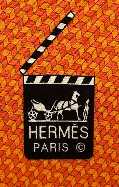 All custom duty taxes and brokerage are payable by buyer at your end, please check before placing your bid. Brand new in box purchase at Hermes Japan. HERMES 645871 IA orange "Clapper board" Pattern, 100% silk tie. NEW in box without tags. AUTHENTICITY IS 100% GUARANTEED Hermes Art, Pretty Graphics, Clapper Board, Hermes Paris, Tie Accessories, Suit And Tie, Silk Ties, Art Forms, Neck Tie