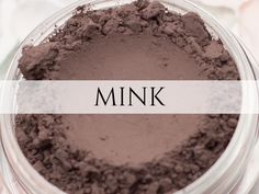 Shade: Mink  Description: A matte taupe eyeshadow (muted brown with gray tones).  Size: Sample Pot - Net wt 0.40g / 0.014 Oz. Full Size Link: https://www.etsy.com/listing/106134194 More Eye Colors: https://www.etsy.com/shop/Etherealle?section_id=11637502 Etherealle mineral eye shadows are formulated to have a smooth and creamy consistency, great opaque color payoff, and good adhesion to the skin so that they do not wear off quickly. These colors are all handmade from scratch, so they are unique to our brand and superior in quality to eyeshadows that consist of only mica and colorants. Applied wet or dry, you'll find these eyeshadows pigmented, smooth, and perfect for defining your look! Handmade with natural ingredients Talc, Bismuth Oxychloride, & Paraben free Dye free Cruelty free & 100% Taupe Eyeshadow, Muted Brown, Mineral Eyeshadow, Mineral Makeup, Gray Tones, Magnesium Stearate, Eye Shadows, Dye Free, Iron Oxide