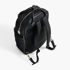 The Rowledge - Black/Gold/Grey in Nylon – Lo & Sons Lo And Sons, Promotional Ideas, Suitcase Handle, Grey Backpacks, Business Backpack, Computer Backpack, Unisex Backpack, Duffel Bag Backpack, Large Backpack