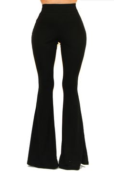 PRICES MAY VARY. This pants is one of a kind where you can't find anywhere. This pants with soild color gives effortless look and stylish. These pants will add a groovy addition to your wardrobe. Wide-legged with slim thigh fit trouser pants that flare wider as it hits the hems. Stretchy waist fabric / No elastic band. Lightweight and thin breezey material. Pair it with wedges and a white tank for a groovy retro hippie styling. This pants is one of a kind where you can't find anywhere. This pants with soild color gives effortless look and stylish. These pants will add a groovy addition to your wardrobe. Wide-legged with slim thigh fit trouser pants that flare wider as it hits the hems. Stretchy waist fabric / No elastic band. Lightweight and thin breezey material. Pair it with wedges and a Black Bell Bottom, Bell Bottom Leggings, Latina Fashion Outfits, Latina Fashion, Groovy Retro, Cute Pants, Outfit Design, Bell Bottom Pants, Flare Leggings