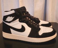 AIR JORDAN 1 RETRO HIGH OG TWIST SZ 8 WOMEN CD0461 007 BLK PONY WHITE EUC Streetwear Jordan Shoes With Boost Midsole, High-top Jordan Shoes For Streetwear, Jordan Shoes With Cushioned Footbed For Streetwear, Casual Jordan Shoes With Round Toe For Streetwear, Casual Mid-top Jordan Shoes For Streetwear, Sporty Jordan Shoes With Round Toe, Luxe Aesthetic, Metal Wings, Air Jordan 1 Retro High Og