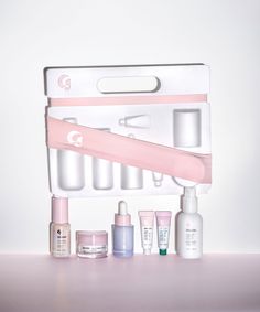 Glossier Just Launched Its First-Ever Holiday Skin Care Kit For 2019+#refinery29 Holiday Skincare, Holiday Skin, Milky Jelly Cleanser, Priming Moisturizer, Balm Dotcom, Skincare Gift Set, Dewy Skin, Skin Care Kit, Skin Care Gifts