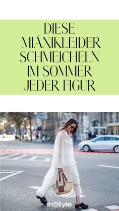 Kleider-Trend: Über kurz oder lang kommen alle Kleidertrends wieder in Mode. Im Sommer sind sie so vielseitig wie nie. Jetzt im Fokus: Maxi-Dresses... #instyle #instylegermany #sommerkleid #sommertrend #mode #modetrend #kleidertrend #trendkleid #maxikleid #figurschmeichler Cropped Tops, Rock Style, Maxi Dresses, High Fashion, Maxi Dress