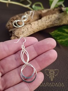 Silver Boho Jewelry, Silver Smithing, Aluminum Jewelry, Silver Dangle Earrings, Sterling Silver Dangle Earrings, Earrings Sterling Silver, Boho Jewelry, Making Ideas, 925 Silver