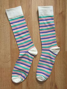 Natasock Colorful Multicolor Striped Mens Womens Patterned Dress Casual Socks, Holiday Gift, Christm Handmade Multicolor Casual Socks, Cheap Multicolor Cotton Socks, Multicolor Retro Winter Socks, Fitted Multicolor Cotton Socks, Unisex Dress, Mens Striped Socks, Christmas Gift For Men, Retro Multicolor Cotton Socks, Multicolor Non-slip Comfortable Socks