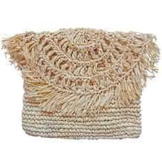 The raffia clutch, with the frilly flap and zipped closure, the boho chic accessory of the summer. It is carried by hand and lined with dark beige cotton. This boho-chic style clutch will accompany you throughout the summer, whether at the beach or in the evening. It is carried by hand. Each piece is unique, made for you! Height: 23/25cm Length: 28/30cm Homemade All our products are handmade, they may have slight imperfections, varied a little in dimensions and colors. Gift wrapping and accompan Beige Fringe Shoulder Bag For Spring, Beige Bohemian Clutch For Spring, Chic Beige Clutch For Beach, Bohemian Rectangular Clutch For Summer, Bohemian Rectangular Clutch For Spring, Chic Beige Clutch For The Beach, Chic Natural Clutch For Spring, Bohemian Clutch For Summer Vacation, Summer Travel Clutch In Beige