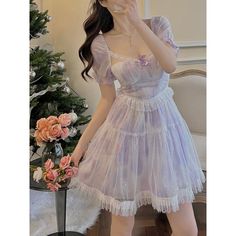 Pastel Bubble Princess Dress MK17454 Material: polyester Size: S M L Size Chart : Size/cm Bust Waist Length S 82 66 79 M 86 70 80 L 90 74 81 Fairycore Mini Length Dresses, White Short Sleeve Fairycore Dress, Summer Fairycore Mini Dress With Short Sleeves, Cute Summer Fairy Dress In Mini Length, Cute Mini Fairy Dress For Summer, Cute Summer Mini Fairy Dress, Summer Cute Fitted Fairy Dress, Summer Fairy Dress With Short Sleeves, Fairycore Square Neck Party Dress