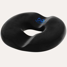 an inflatable donut is shown on a white background