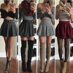 Mode Poses, Fall And Winter Fashion, Tumblr Outfits, Outfit Trends, Pinterest Outfits, Girly Outfits