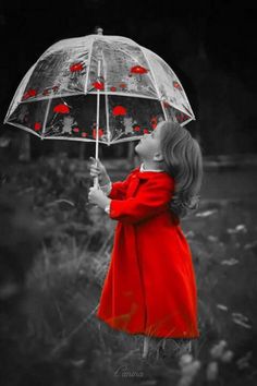 Old Time Photos, Roses Book, Rainbow Rain, Red Umbrella, Beautiful Flowers Photos, Beautiful Dark Art, Jolie Photo