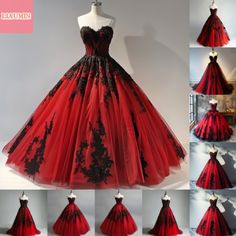 Red And Black Dresses Formal, Burgundy Wedding Dress Brides, Black And Red Dress Formal Ball Gowns, Red And Black Dress Prom, Black And Red Quince Dress, Red And Black Quinceanera Dresses, Black And Red Quinceanera Dresses, Red And Black Prom Dress, Vampire Ball Gown