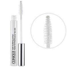 CLINIQUE Lash Building Primer Best Mascara Primer, Bottom Lash Mascara, Lashes Grow, Clinique Mascara, Mascara Base, Lash Tricks, Eyelash Primer, Grow Lashes, Eyelash Enhancer