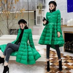 Great Shopping Winter Womens A Line Bubble Jacket Down Cotton Outwear Coat Fashion Slim Jackets, Women's Summer Clothing Bubble Jacket, Winter Shopping, Coats Fashion, Outwear Coat, Cotton Coat, Parka Coat, How To Slim Down, Coat Fashion, Summer Outfits Women