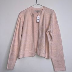 Loft Cardigan Light Pink Size L New With Tags Open Front Pit To Pit Measures 20 Inches Cheap Pink Cardigan For Layering, Loft Light, Short Sleeve Sweater Cardigan, Puff Sleeve Sweater, Open Front Sweater, Soft Cardigan, Floral Cardigan, Short Sleeve Cardigan, Cotton Cardigan