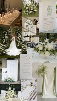 Wedding Collage, Classic Elegant Wedding, Wedding Options, Wedding Planning Decor, Fairy Wedding, Garden Party Wedding, Wedding Decor Elegant