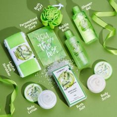 9PC BEAUTY & PERSONAL CARE - Each Bath Gift Set contains premium Bath and Shower Essentials: Shower Gel, Bubble Bath, Body Scrub, Body Lotion, Bath Salts, Shower Puff, Loofah Back Scrubber, Personalized Greeting Card Saying: You Are The Best, wrapped in a Handmade Apple Themed Basket. It also has a ribbon and gift note card for you to personalize it. AROMATHERAPY GIFT SET - Crafted with moisturizing Shea Butter and nourishing Vitamin E, the Green Apple Paradise Spa Kit helps you unwind and relax Green Apple Paradise, Appreciation Basket, Aromatherapy Gift Set, Shower Puff, Teachers Appreciation, Apple Baskets, Apple Gifts, Salt Body Scrub, Home Spa Treatments