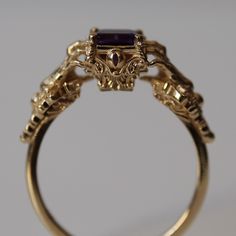 Dnd Engagement Ring, Victorian Era Rings, Medieval Rings Engagement, Medieval Engagement Rings, Funky Engagement Rings, Engagement Rings Victorian, Ugly Jewelry, Dark Engagement Ring, Creepy Hands