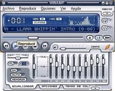 an image of a radio player with sound waves