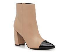 Marc Fisher Gaylena Bootie - Free Shipping | DSW Marc Fisher, Toe Designs, Bootie, Block Heels, Customer Service, Heels, Free Shipping