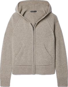 Cozy Cashmere Hoodie For Winter, Winter Cashmere Hoodie For Loungewear, Cashmere Hoodie With Ribbed Cuffs For Loungewear, Cashmere Hoodie With Ribbed Cuffs, Cozy Hooded Cashmere Outerwear, Cozy Cashmere Hoodie With Ribbed Cuffs, Cozy Cashmere Hoodie For Fall, Cozy Hooded Jacket With Ribbed Cuffs, Casual Cashmere Hoodie For Loungewear