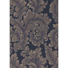 a black and brown wallpaper with an intricate design on it's surface,