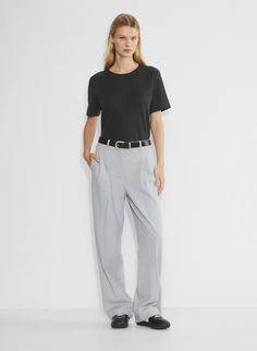 THE EFFORTLESS PANT™ | Aritzia Effortless Pant, Sweat Vest, Knife Pleats, Fall Staples, Tailored Coat, Twill Pants, High Rise Pants, Everyday Luxuries, Cashmere Coat