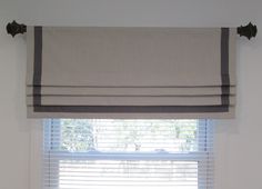 a window with blinds in front of it