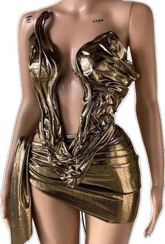 Designer Gold Party Sets, Luxury Gold Sets For Party, Gold Corset, Gold Party Dress, Birthday Dress Women, Cute Vacation Outfits, High Fashion Outfits, Photoshoot Dress, Birthday Dress